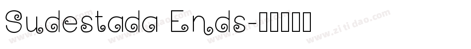 Sudestada Ends字体转换